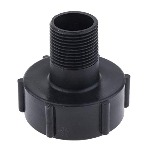 IBC Water Tank Adapter Garden Hose Connectors Fittings Tools 1" 1/2" 3/4" IBC Tote Tank Drain Adapter Water Tank Garden Hose Fitting Tool