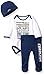 Gerber NFL Bodysuit, Pants & Cap Set