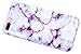 A-Focus Case for iPhone 8 Plus Case, iPhone 7 Plus Case, IMD Design Marble Pattern Stone Texture Soft Flexible TPU Slim Fit Cover Case for iPhone 7 Plus 8 Plus 5.5 inch Glossy Purple
