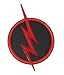 Flash Badge Zoom Reverse Logo Deluxe Resin 4 Props Cosplay Costume Accessory Xcoser