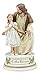 Ebros My First Communion Musical Keepsake Playing The Lord's Prayer Statue Lord Jesus Christ Blessing Girl Child Figurine Sacrament of the Holy Eucharist