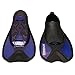 ANGGO Short Dive Fins for Swimming and Snorkeling (Blue, X-Large)