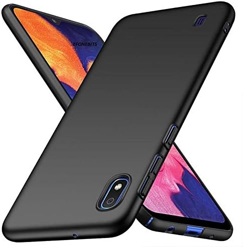 efonebits Back Cover Case for Samsung Galaxy A10 Rubberised Matte Soft Silicone TPU Flexible Back Cover for Samsung Galaxy a10