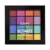 NYX Professional Makeup Palettes de Fards à Paupières Ultimate Shadow Palette, 16 Couleurs, Pigments Pressés, Fini Irisé…