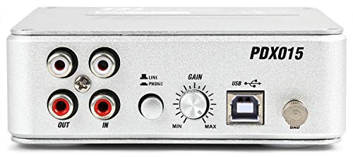 Power Dynamics PDX015 LP's digitaliseren Phono USB Voorversterker - Afbeelding 3