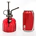 MyGift® Vintage Indoor Plant Mister Spray Bottle Glass with Top Pump, Red