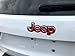 Jeep Front and Rear Emblem Overlay Decal Stickers - 2014-2021 Jeep Grand Cherokee - (Color: Gloss Red)