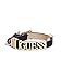 GUESS Factory Black and Gold-Tone Logo Friendship Bracelet