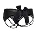 G.romtic Cheeky Cut Cage-Back Hipster Panty Lingerie Women Underwear One Size (Black)