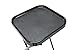 Berkeley Caleb Fold-A-Way Service Tray - Black for Desk Tasks, Workstation, Tool Organizer, Garage Work