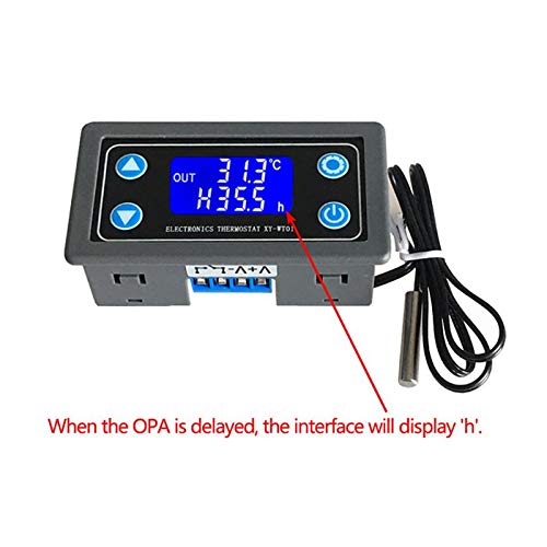 XY-WT01 Temperature Controller Digital LED Display Heating/Cooling Regulator Thermostat Switch - Thumbnail 6