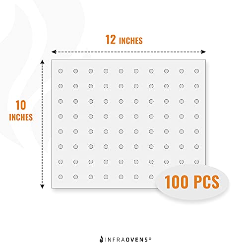 Parchment Paper Sheets for Toaster Oven Air Fryer 10 x 12 Compatible