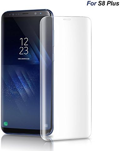 Goodsail Samsung Galaxy S8 Plus Screen Protector, 3D Curved Edge Scratch Proof Tempered Glass Film for Samsung S8 Plus (Transparent)