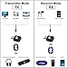 Jialebi Bluetooth 5.0 Transmitter and Receiver 2-in-1,Bluetooth Transmitter for TV,Wireless Bluetooth Adapter with aptX for CD-Like Voice Enjoyment,Bluetooth Audio Receiver for Car/Home Stereo Systemthumb 1