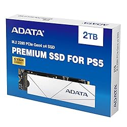 ADATA 2TB Premium SSD for PS5 PCIe Gen4 M.2 2280