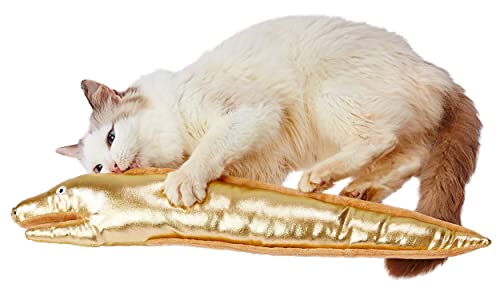 アドメイト (ADD. MATE) 猫用おもちゃ ながーいけりぐるみ 黄金のウツボ