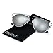 Duduma Fashion Aviator Sunglasses with Full Metal Crossbar Frame for Women and Men 8027