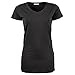 Tee Jays Ladies Stretch Extra Long Short Sleeve T-Shirt