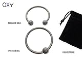 PROMO Set of 2 Pleasure Rings ( 2 pressure joy balls & 1 ball) + FREE velvet carry bag
