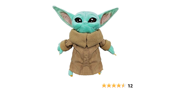 Amazon Com Wanlipo Cute And Soft Baby Yoda Plush Toy Baby Yoda Master Doll Yoda Plush For Kids Gift Collectible Stuffed Character For Movie Fans Of All Age 8inch Toys Games