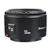Canon EF 50mm f/1.8 II Camera Lens w/ 52mm Multicoated UV Protective Filter, and Lens Cap Keeper