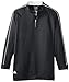 adidas Golf Boy's 3-Stripes Piped 1/4 Zip Jacket