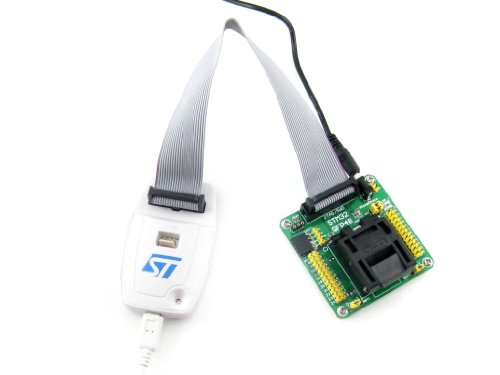 Waveshare STM32-QFP48 STM32 Programming Adapter Test Socket for LQFP48 Package MCU 0.5mm Pitch