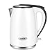 Electric Kettle Cool Touch Double Wall, Stainless Steel Interior with Auto Shut Off, 2 Liter - Stariver Limited Time Deal