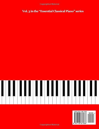 Piano Sonata No 11 In A Major K 331 Turkish March Alla Turca Essential Classical Piano Volume 3 Mozart Wolfgang Amadeus Walters Lawrence 9781718817036 Amazon Com Books