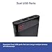 HALO Powersmart 10 Portable Charger 10,000mAh - High Speed Power Bank with 2 USB Ports and Micro USB Charging Cable - External Battery Charger Pack