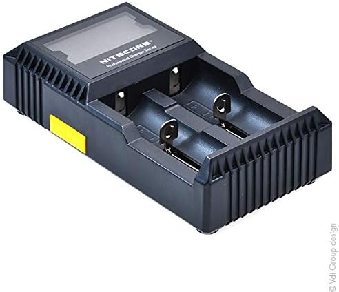 Nitecore D2 DigiCharger for Rechargeable Battery with LCD Display,Black, Li-ion (26650, 22650, 18650, 17670, 18490, 17500 - Image 3