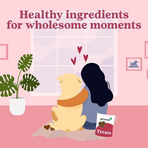 Tuffy's Girl Scouts Dog Training Treat Soft & Chewy Low Calorie Dog