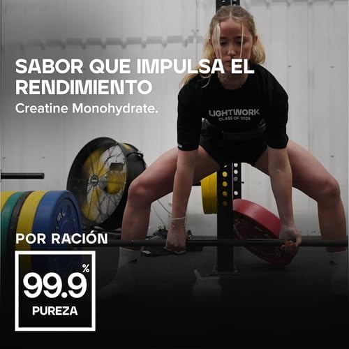 Creatina Monohidratada em Pó a Granel 500 g | 147 doses | Creatina Micronizada Pura | Baunilha | Vegan & Halal | Ótimo para fitness, treino e ginásio | Fácil de dissolver