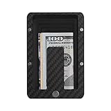 PITAKA Magwallet UE,Minimalist Slim Carbon Fiber Modular Card Holder RFID Blocking Wallet