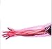 50pcs Disposable Veterinary Insemination Rectal Long Gloves Long Full Arm 85cm for Veterinary，red