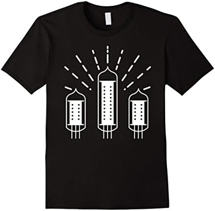 Mens Vacuum Tube Amplifier T-Shirt 3XL Black