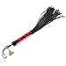Rose Adult PU Leather Handle Scattered Whip Sexual Toys Flirt Tools 15.75