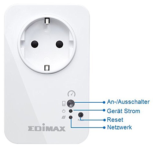 Edimax Wi-Fi Smart Plug with Energy Management (SP-2101W) - Thumbnail 2