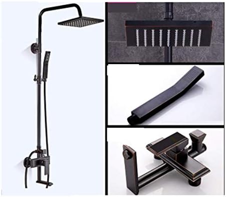 Bingfang W ハンドヘルドシャワーヘッドキットシャワーセットの銅のシャワー家庭用ノズル4