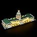 BRIKSMAX Led Lighting Kit for Architecture United States Capitol-Compatible with Lego 21030 Building Blocks Model- Not Include The Lego Set