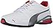 PUMA Men's Tazon Modern SL FM Sneaker,Puma White-High Risk Red,12 M US