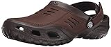 crocs Men's Yukon Sport Clog,Espresso/Espresso,9 M Us