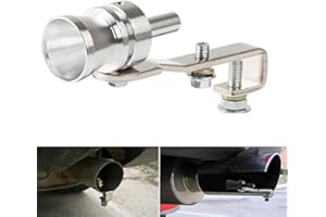 BOLLAER Turbo Sound, Exhaust Pipe Oversized Roar Maker Car Turbo Whistle Noise Exhaust Muffler Pipe Whistle/Fake Blow Off Val