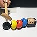 Immortal Daruma Otoshi Japanese Folk Craft Game - Immortal Daruma Magic Tricks Stage Magic Props Funny Toy [Avoid Hammer and reshape]