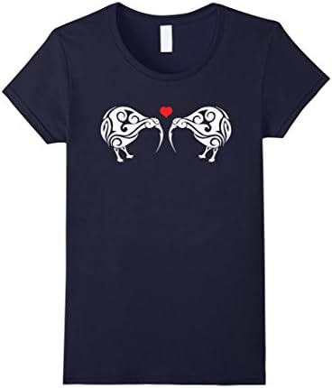 Women's Kiwi Bird Shirt - Kiwi Bird Lovers Shirts XL Navy