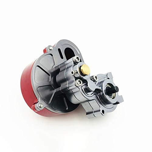 Studyset 1/10 RC Car Axial SCX10 Transmission Box Full Metal Transmission Gearbox Center Crawler Gear Box Bearing Parts - Thumbnail 4