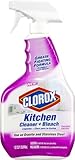 Clorox Kitchen Cleaner + Bleach Spray, Floral Scent 32 oz [Pack of 2]
