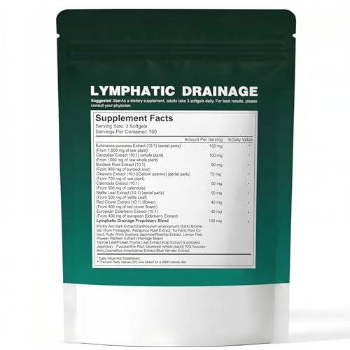 Lymphatic Drainage 240 Softgels