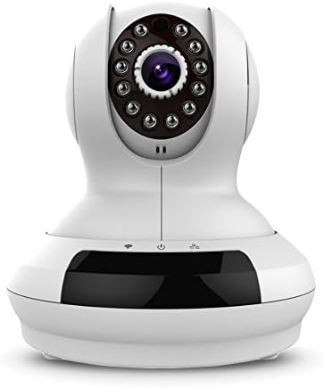 ROKYOO Dome Camera Pan/Tilt/Zoom Wireless IP Security Surveillance Camera 720P HD Night Vision and 2 Way Communication [RK368]