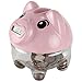 Lily's Home Kid's Money Counting Piggy Digital Coin Banks, Counts U.S. Pennies, Nickels, Dimes, Quarters, Half Dollars, and Dollar Coins, Ideal for Personal Savings (5.5